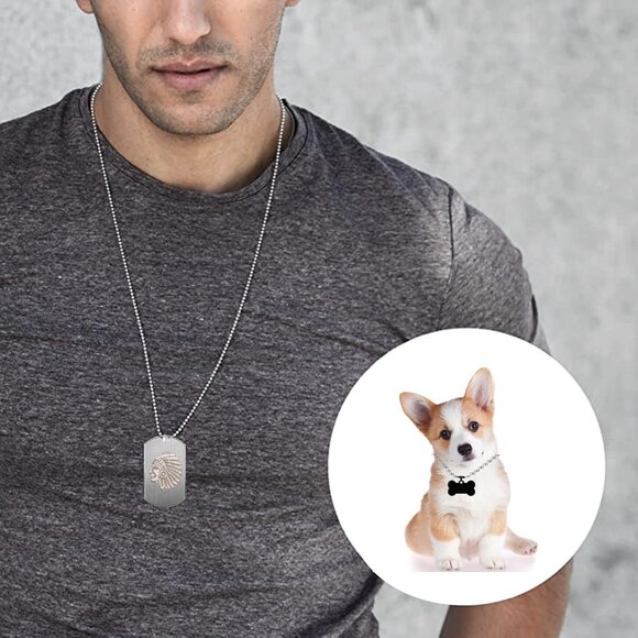 Ball Bead Chain, 55ft Stainless Steel Chain Ball Chain Necklace Bulk with 100 Pi - Picture 2 of 7